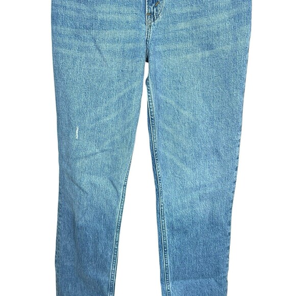 Abercrombie & Fitch The 90's Straight Ultra High Rise Jeans Curve Love Sz 26/2 - Picture 3 of 11